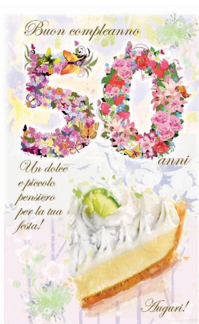 50 anni torta  - 119