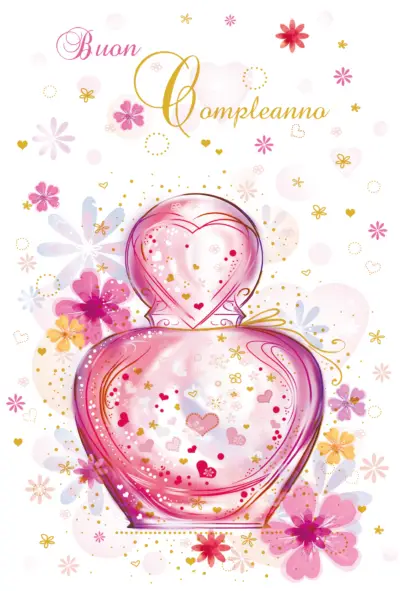 Buon compleanno donna profumo  - 3330