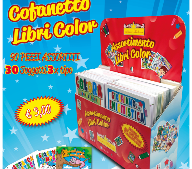 COFANETTO 90 PZ assortiti - 3 pz x 30 soggetti