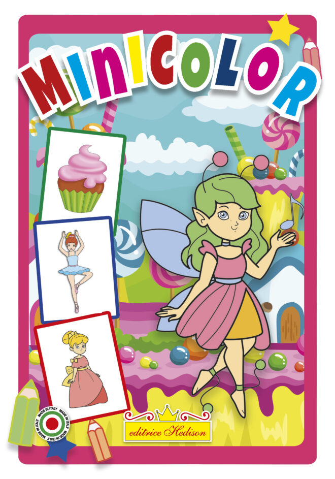 COFANETTO Mini Color  144 Pz - 8 sogg. Maschili+8 sogg. Femminili - immagine 7