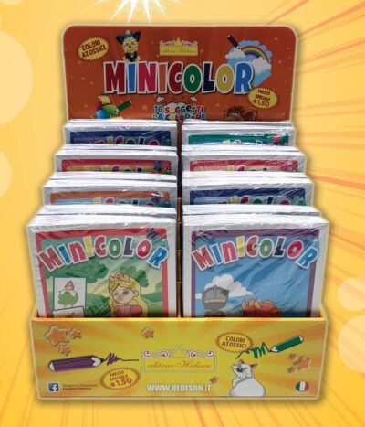 COFANETTO Mini Color  144 Pz - 8 sogg. Maschili+8 sogg. Femminili