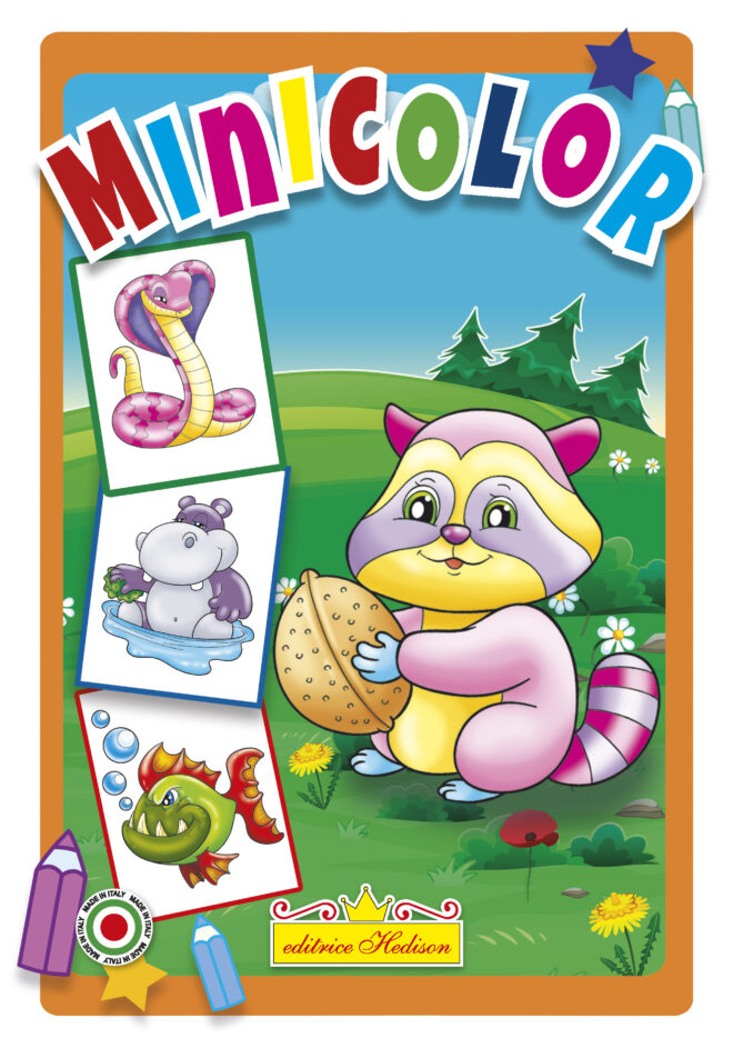 COFANETTO Mini Color  144 Pz - 8 sogg. Maschili+8 sogg. Femminili - immagine 15