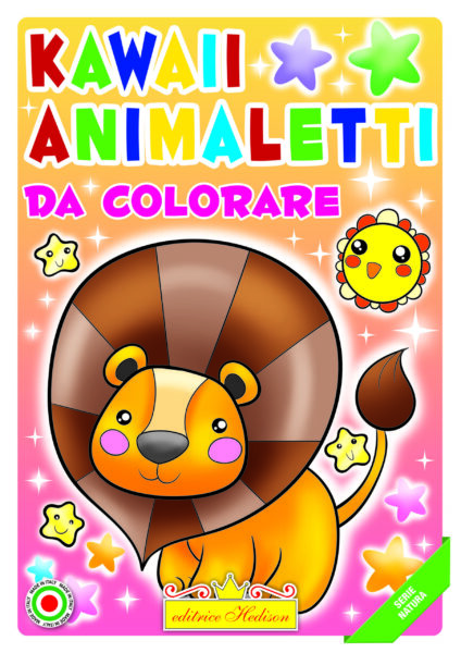 kawaii animaletti da colorare