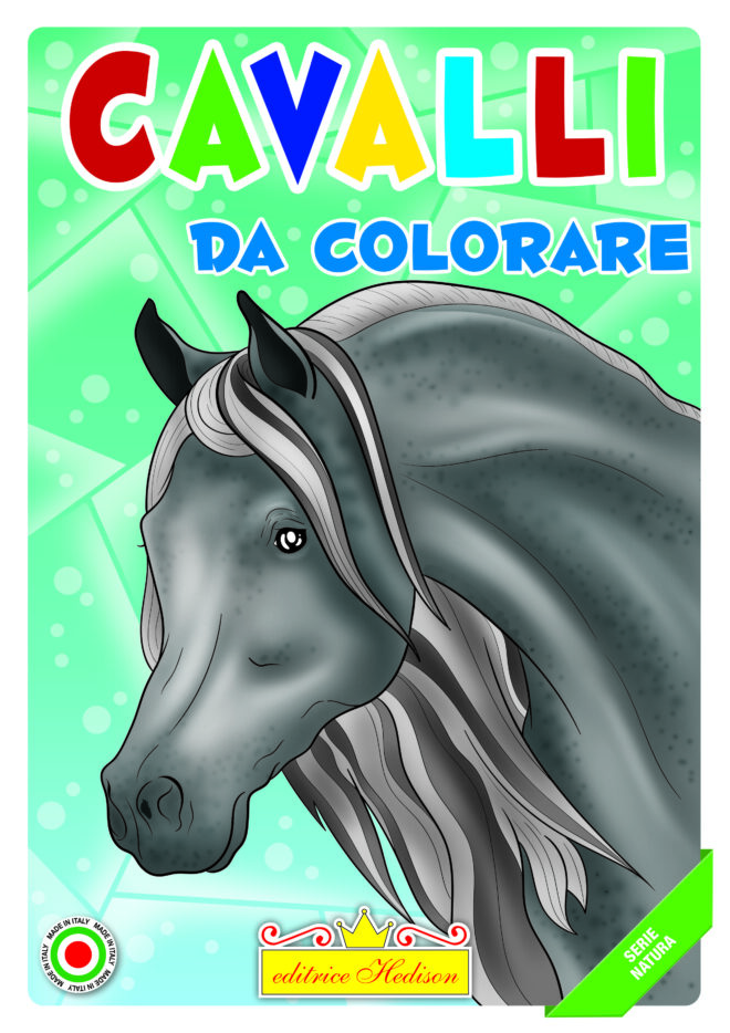 cavalli da colorare