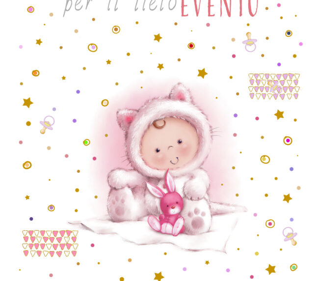 Lieto evento bimba gatta -6246