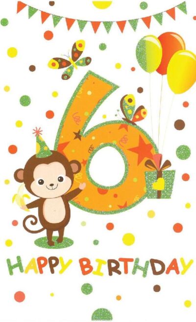 6 anni scimmietta - 8003