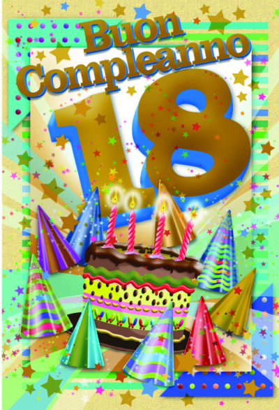 18 anni cappellini festosi - 1001