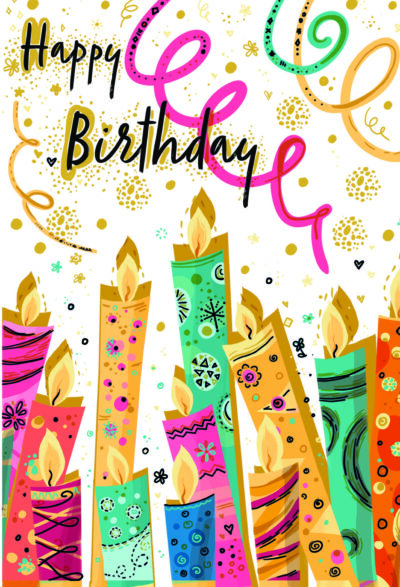 Happy Birthday candeline - 3336