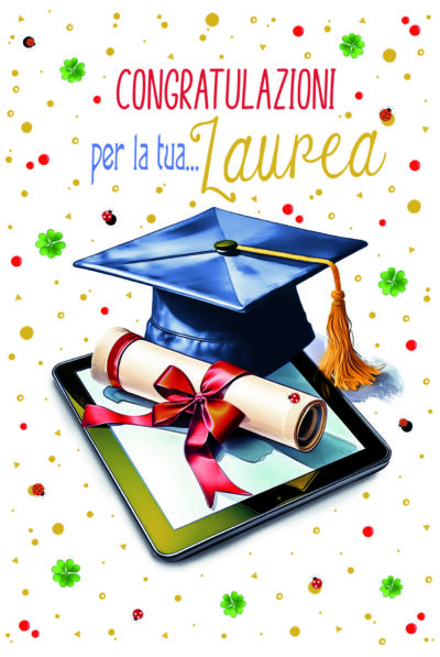 Laurea tocco e tablet - 8523