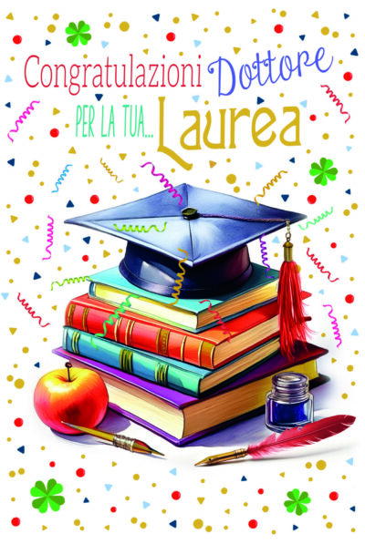 Laurea tocco e libri - 8524