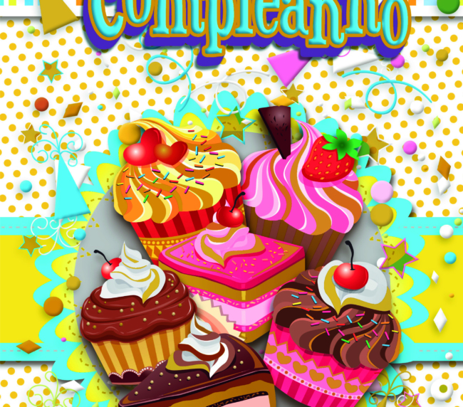 Buon compleanno cupcake - 3344