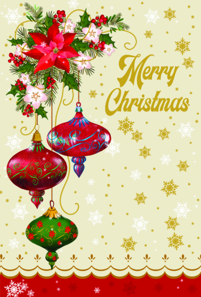 Merry christmas decori e stella - 7032