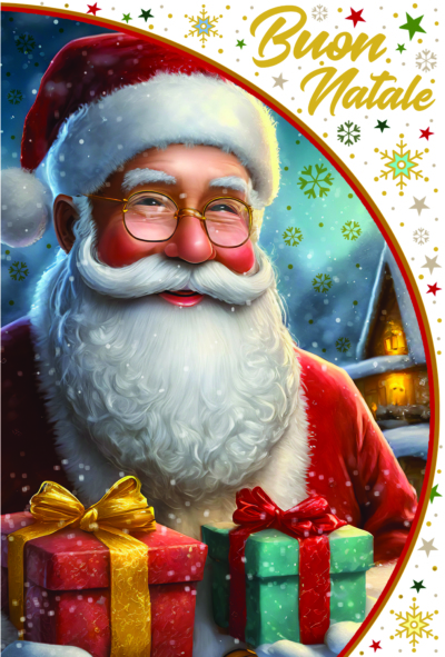 Babbo Natale e doni - 7033