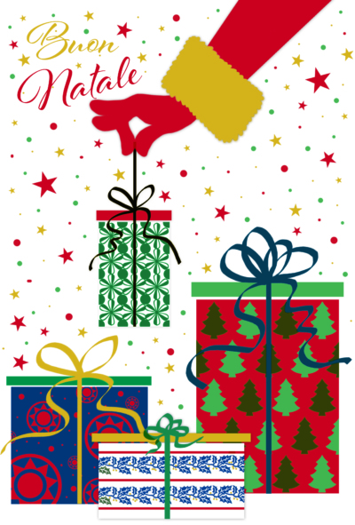 Buon Natale pacchetti - 7036