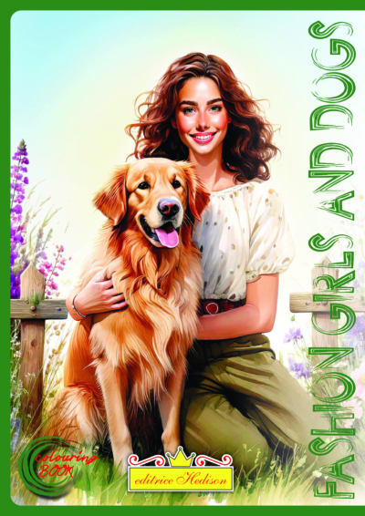 Fashion girls and dogs - 7040