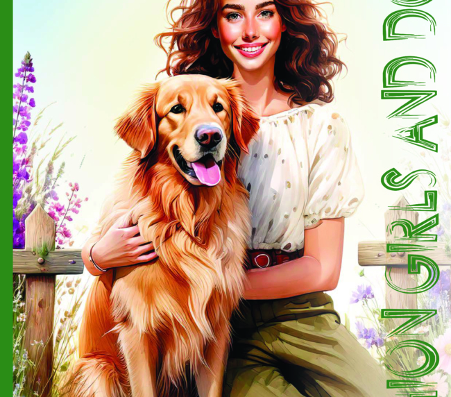 Fashion girls and dogs - 7040