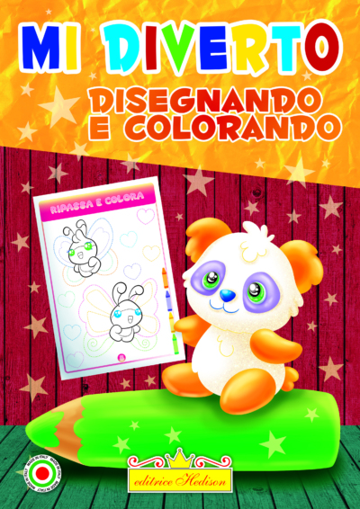 Mi diverto disegnando e colorando - 9016