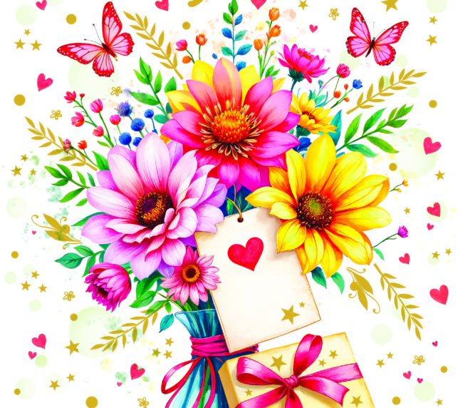 Tanti auguri fiori 3345