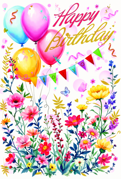 Happy birthday festa di fiori 3349