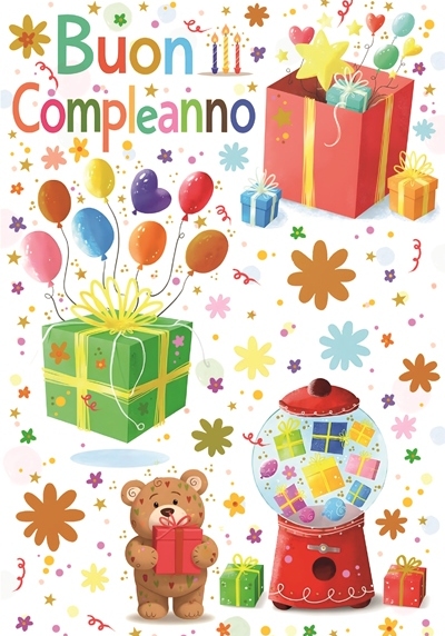 Buon compleanno pacchi regalo - 3356