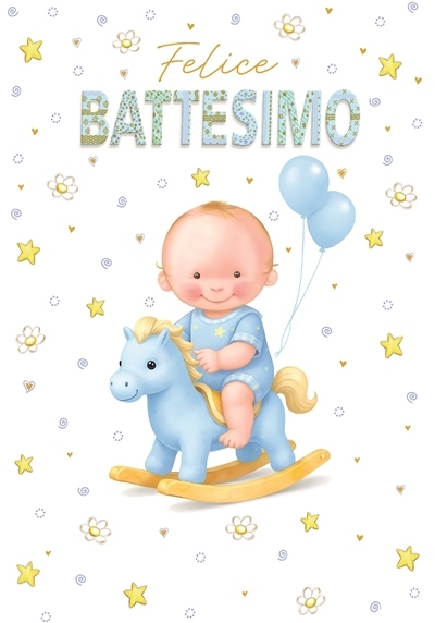 Battesimo bimbo cavalluccio - 6247
